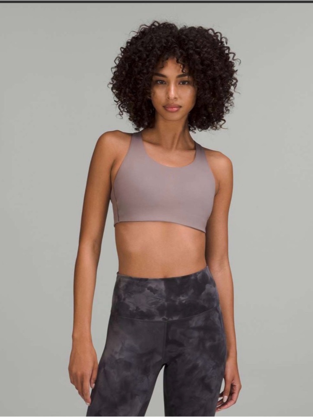 lululemon athletica Mauve/Taupe Energy Sports Bra